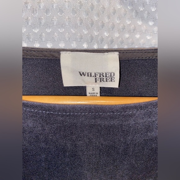 Womens Wilfred Free‎ faux suede gray mini dress size small - Picture 10 of 14